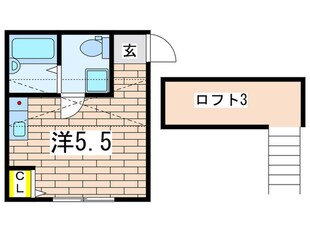 エスポワール立場の物件間取画像